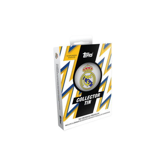 2025-26 Topps Soccer Real Madrid Collector Tin