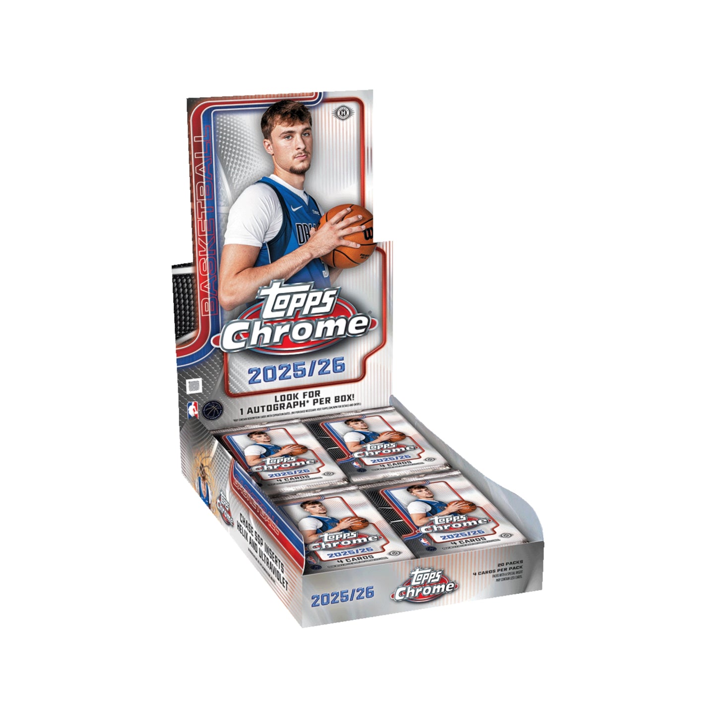 2025-26 Topps Chrome Basketball - Hobby box
