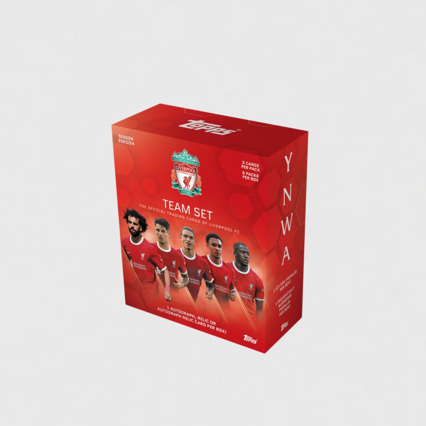 Topps 2023-24 Liverpool  Team Set Box