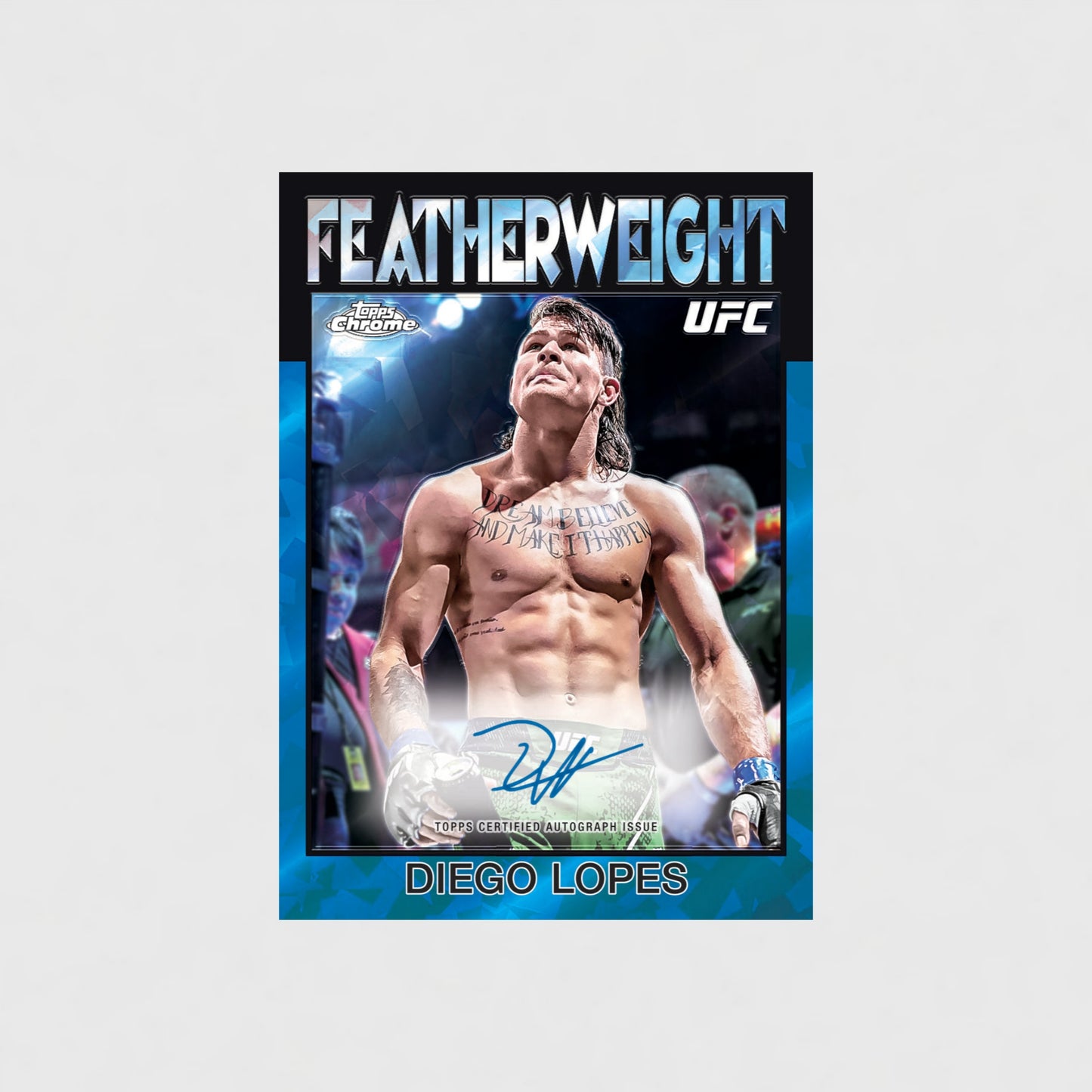 2026 Topps Chrome Sapphire UFC Hobby Box