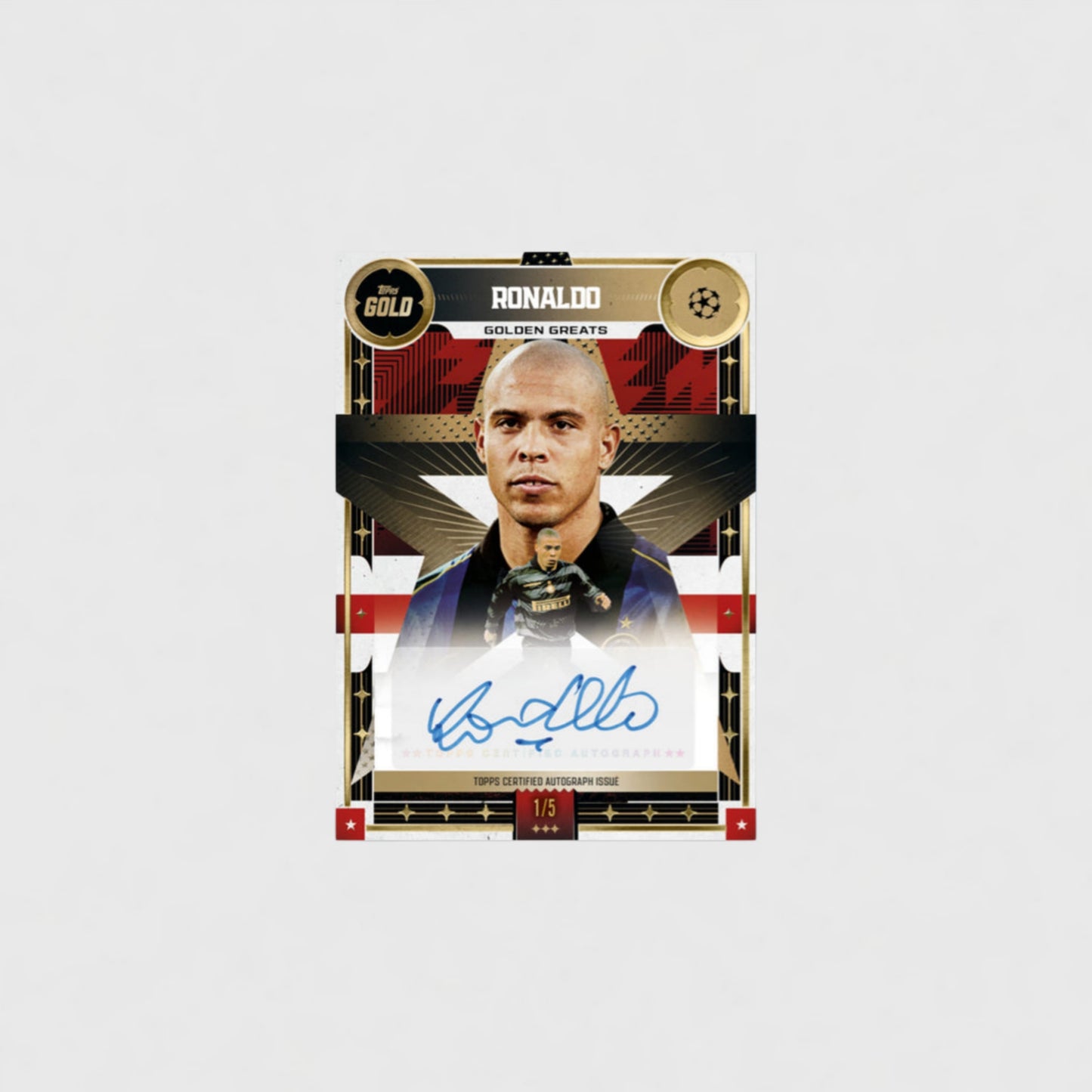 2025-26 Topps Gold UCC Soccer Hobby Box