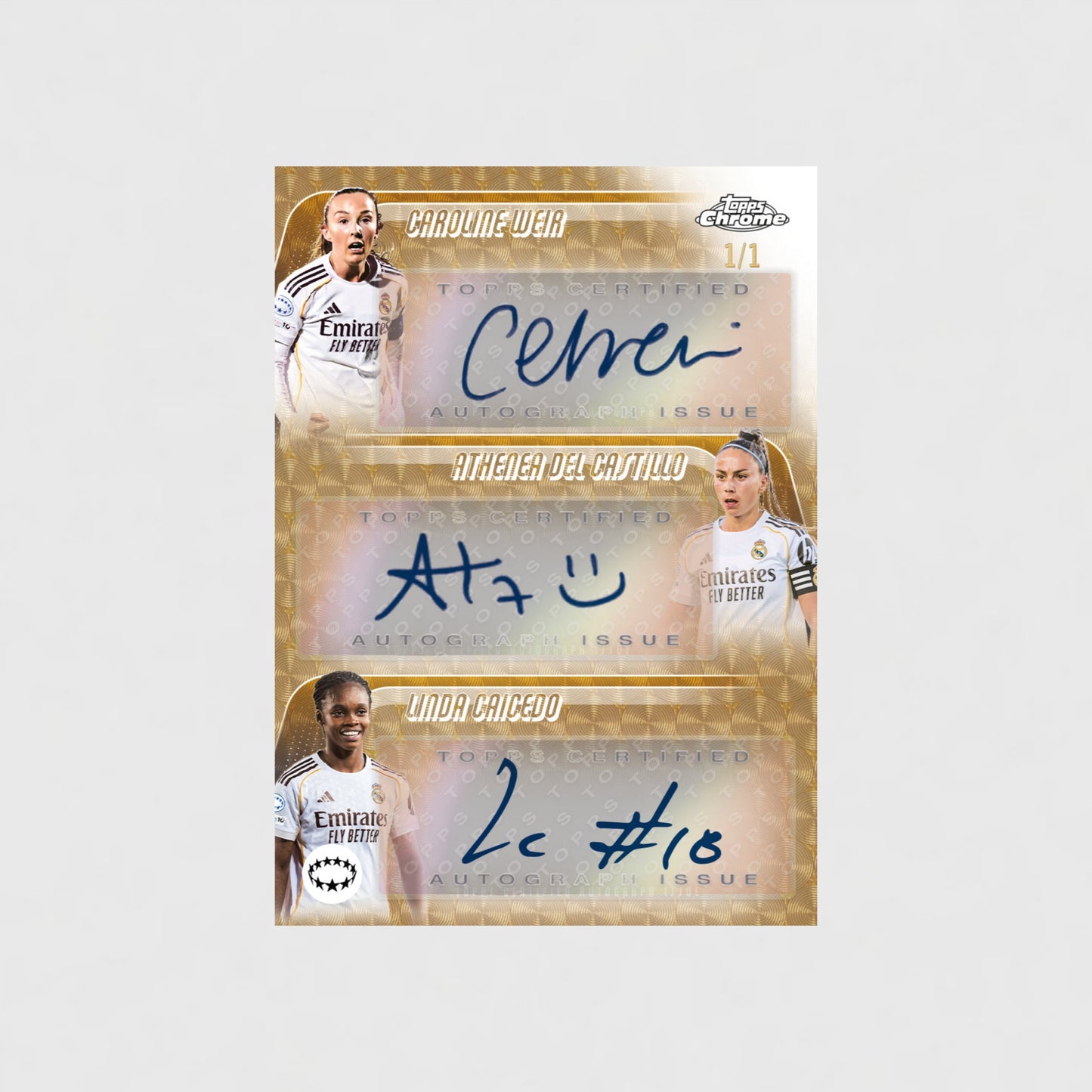Topps Chrome UEFA Women's Champions League 2025/26 - Hobby Box