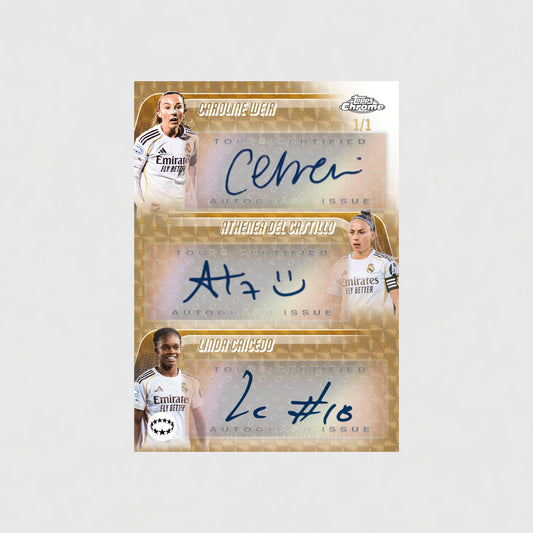 Topps Chrome UEFA Women's Champions League 2025/26 - Hobby Box