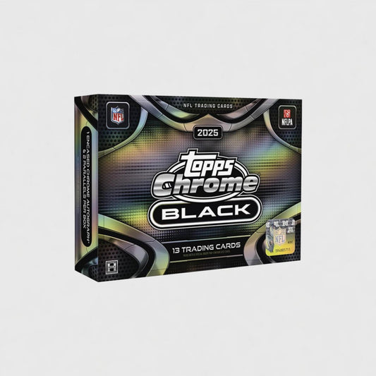 Topps Chrome Black Football 2025 - Hobby Box