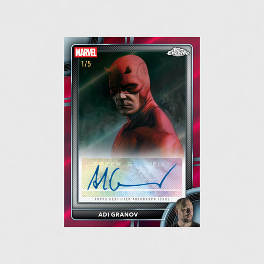 2026 Topps Chrome Marvel Hobby Box
