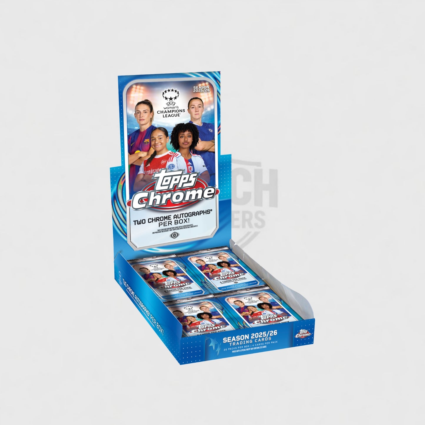 Topps Chrome UEFA Women's Champions League 2025/26 - Hobby Box