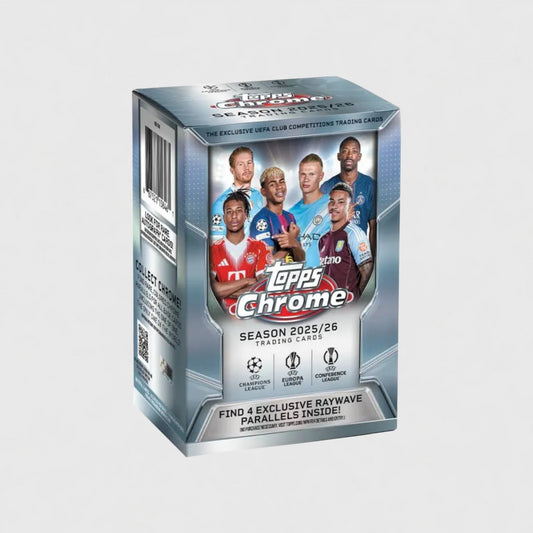 Topps Chrome UEFA Club Competitions 2025-26 - Value Box