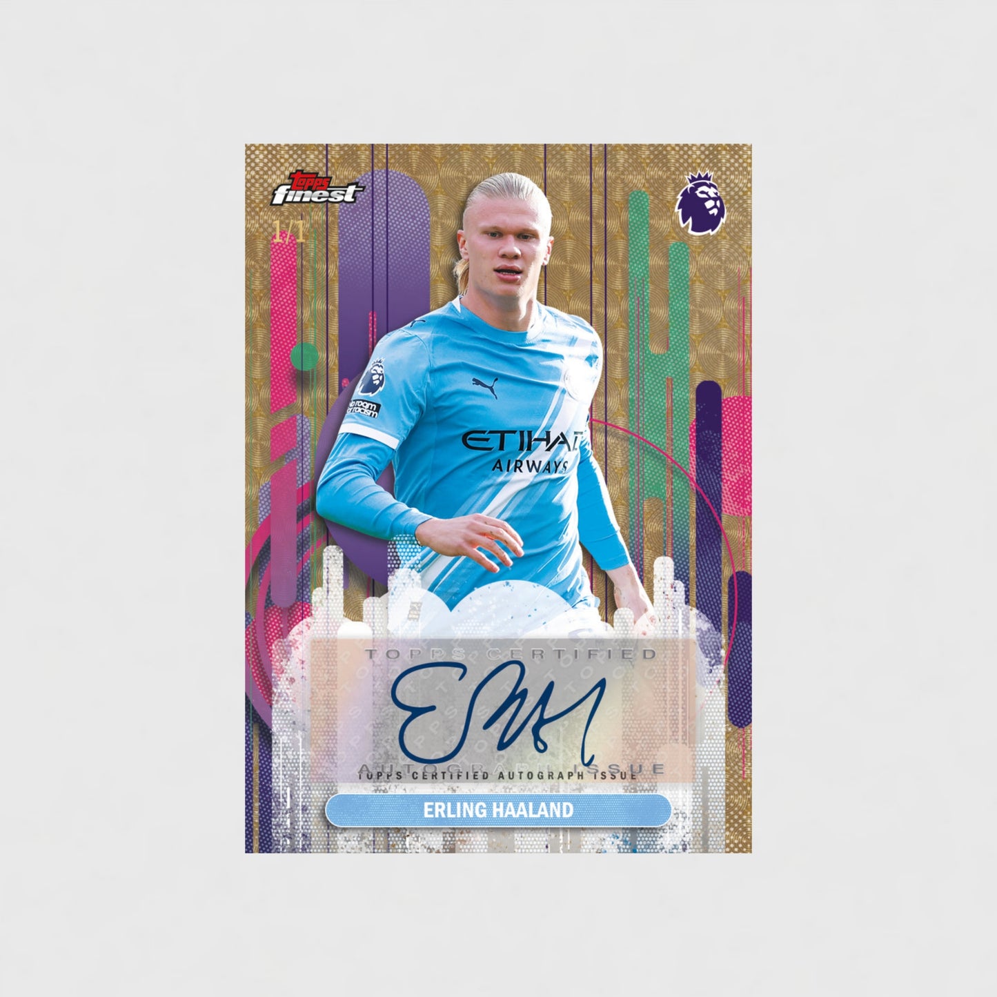 2026 Topps Finest Premier League Soccer Hobby Box