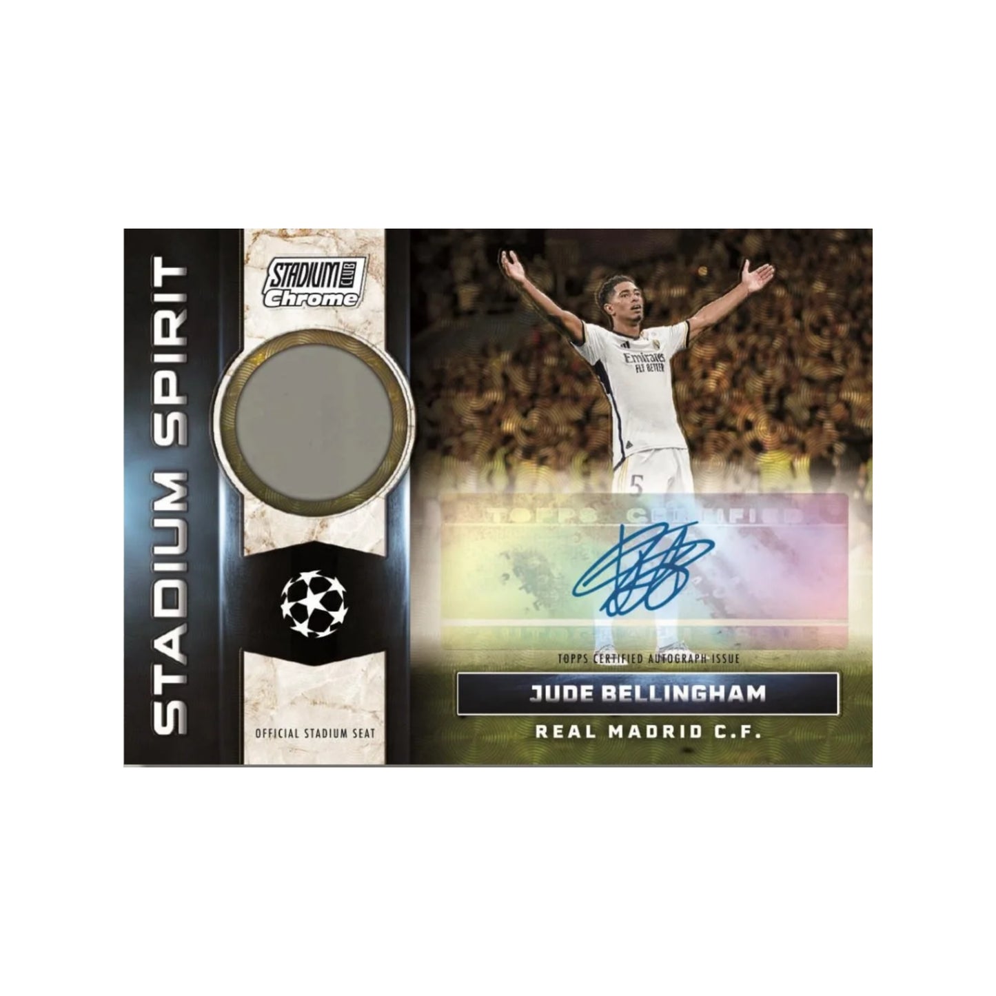 2023-24 Topps Stadium Club Chrome UCL Soccer Hobby Box