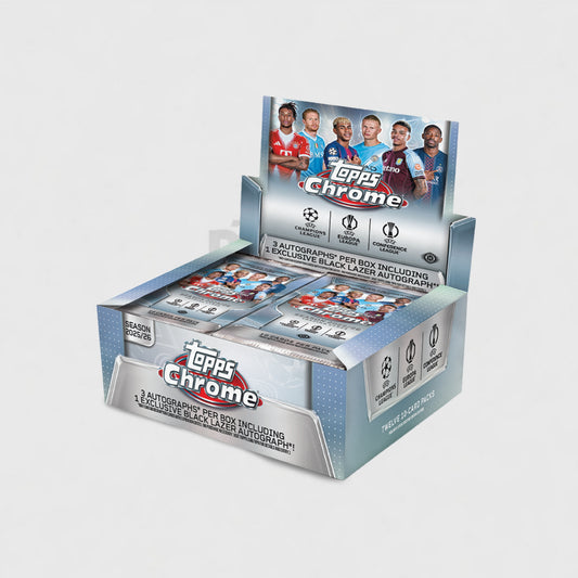 Topps Chrome UEFA Club Competitions 2025-26 - Jumbo Box