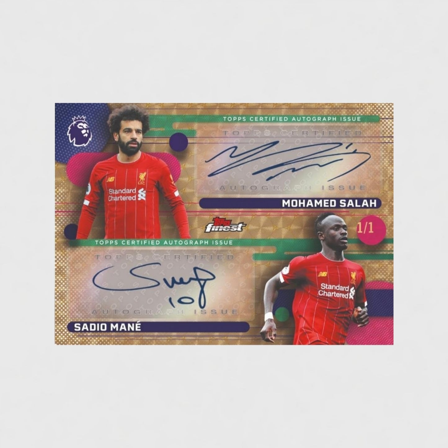 2026 Topps Finest Premier League Soccer Hobby Box