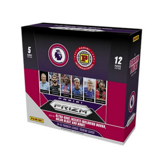 2024/25 Panini Prizm Premier League Soccer EPL International Hobby Box