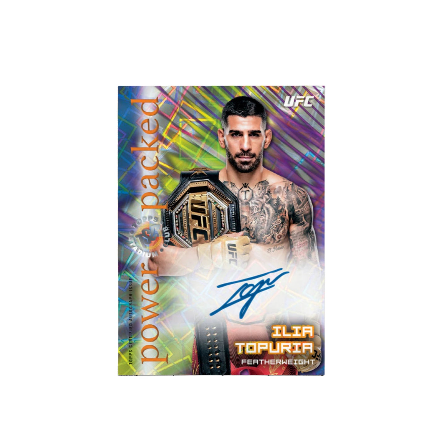 2025 Topps UFC Stadium Club Hobby Box