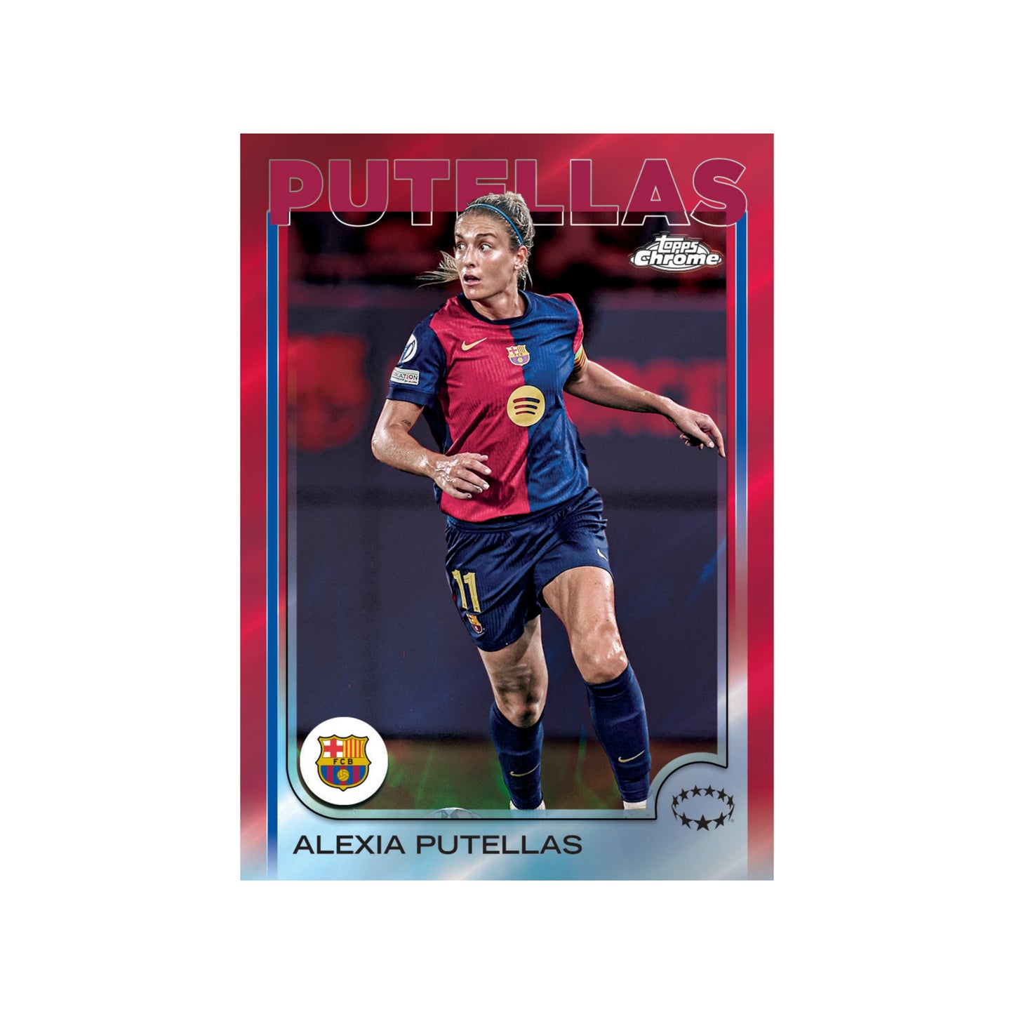 2024-25 Topps Chrome UEFA Women's Champions League - Value Box