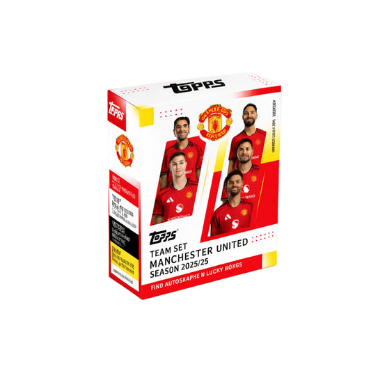Topps 2025/26 Manchester United Team Set Box