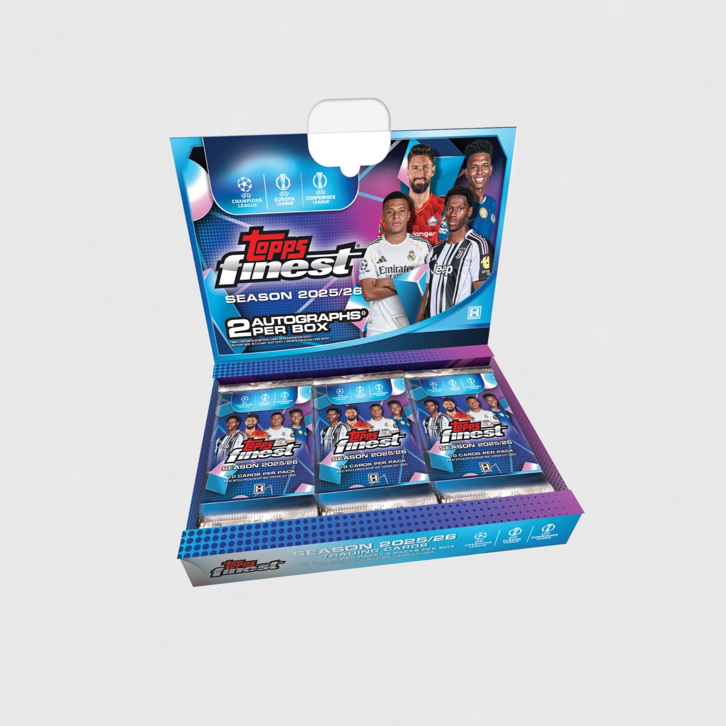 Topps Finest UEFA Club Competitions 2025/26 - Hobby Box