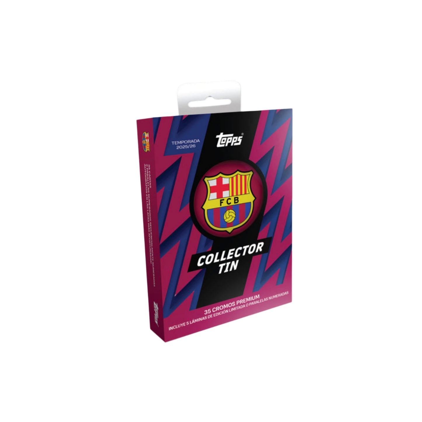 2025-26 Topps Soccer FC Barcelona Collector Tin