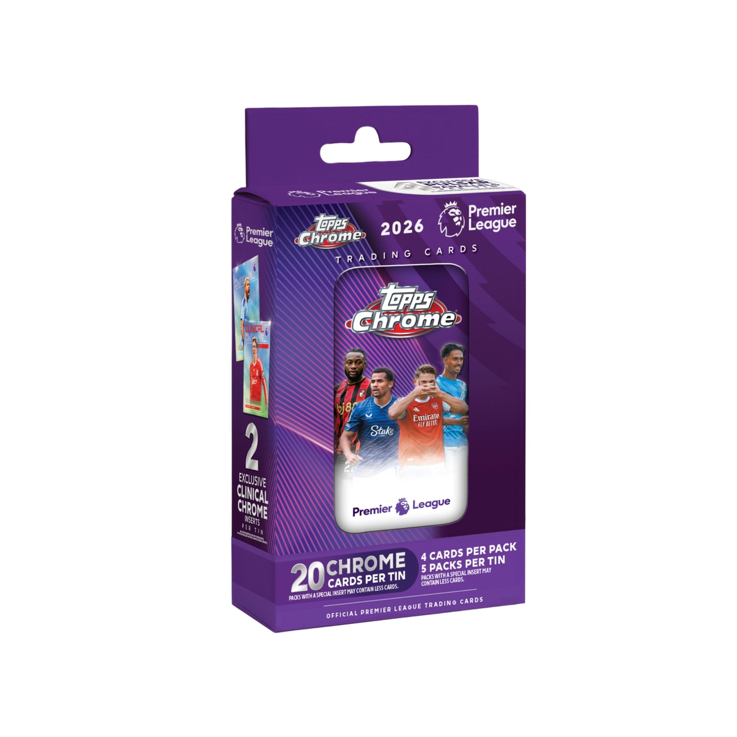 2026 Topps Chrome Premier League - Chrome Tin