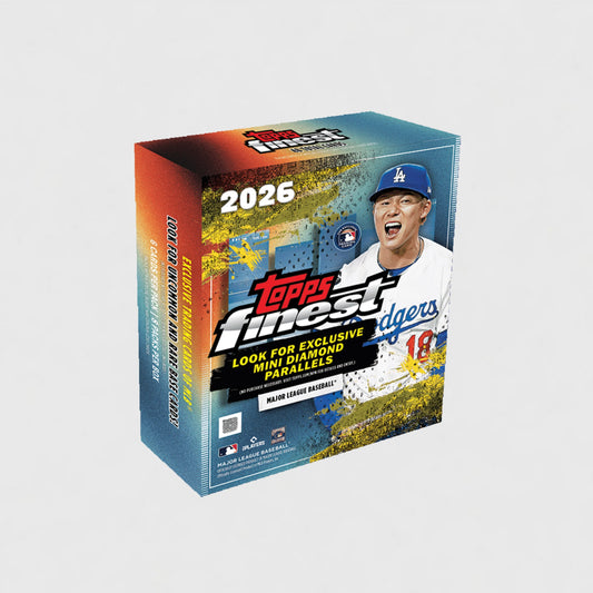 2026 Topps Finest Baseball - Mega Box