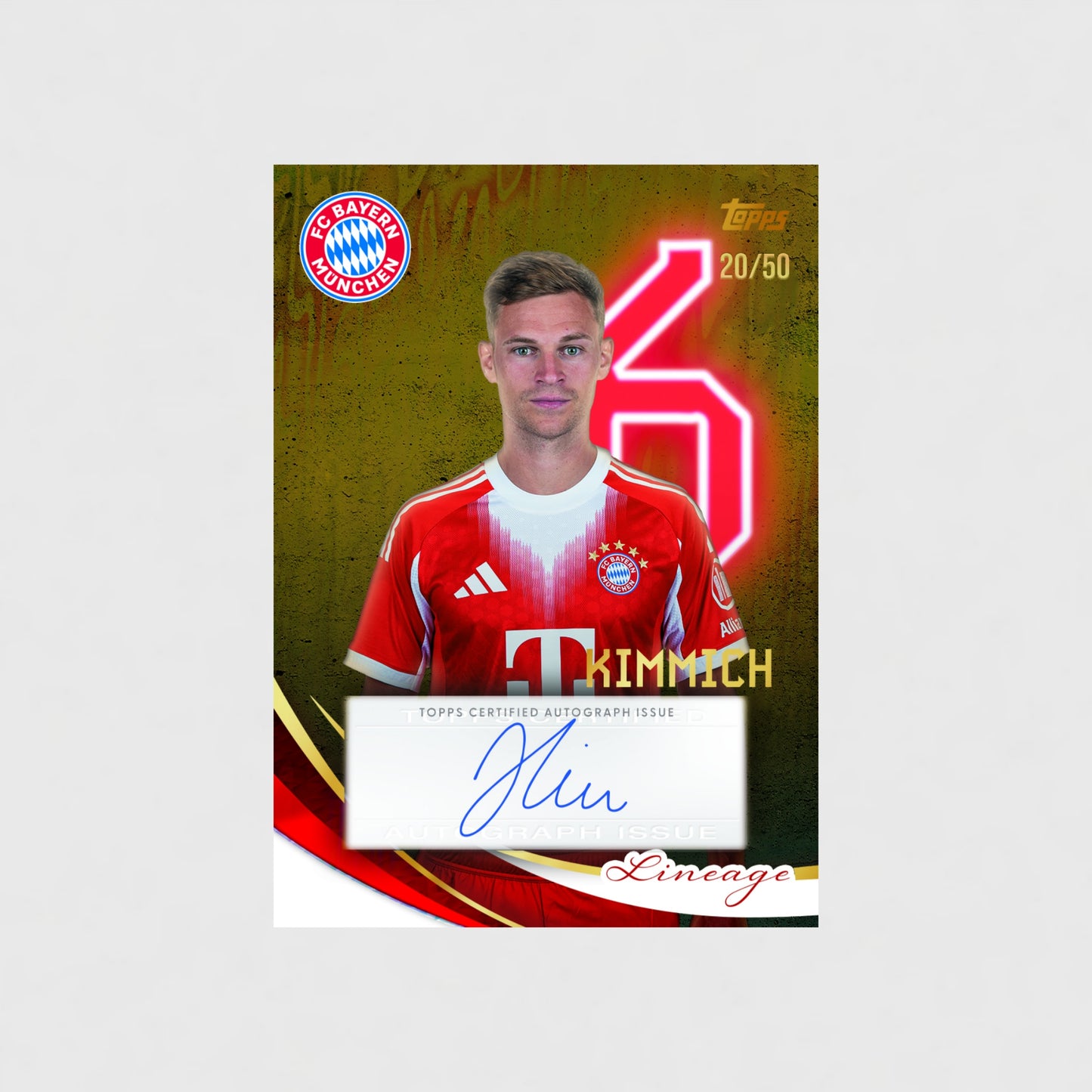 2025-26 Topps Soccer FC Bayern Munich Lineage Hobby Box