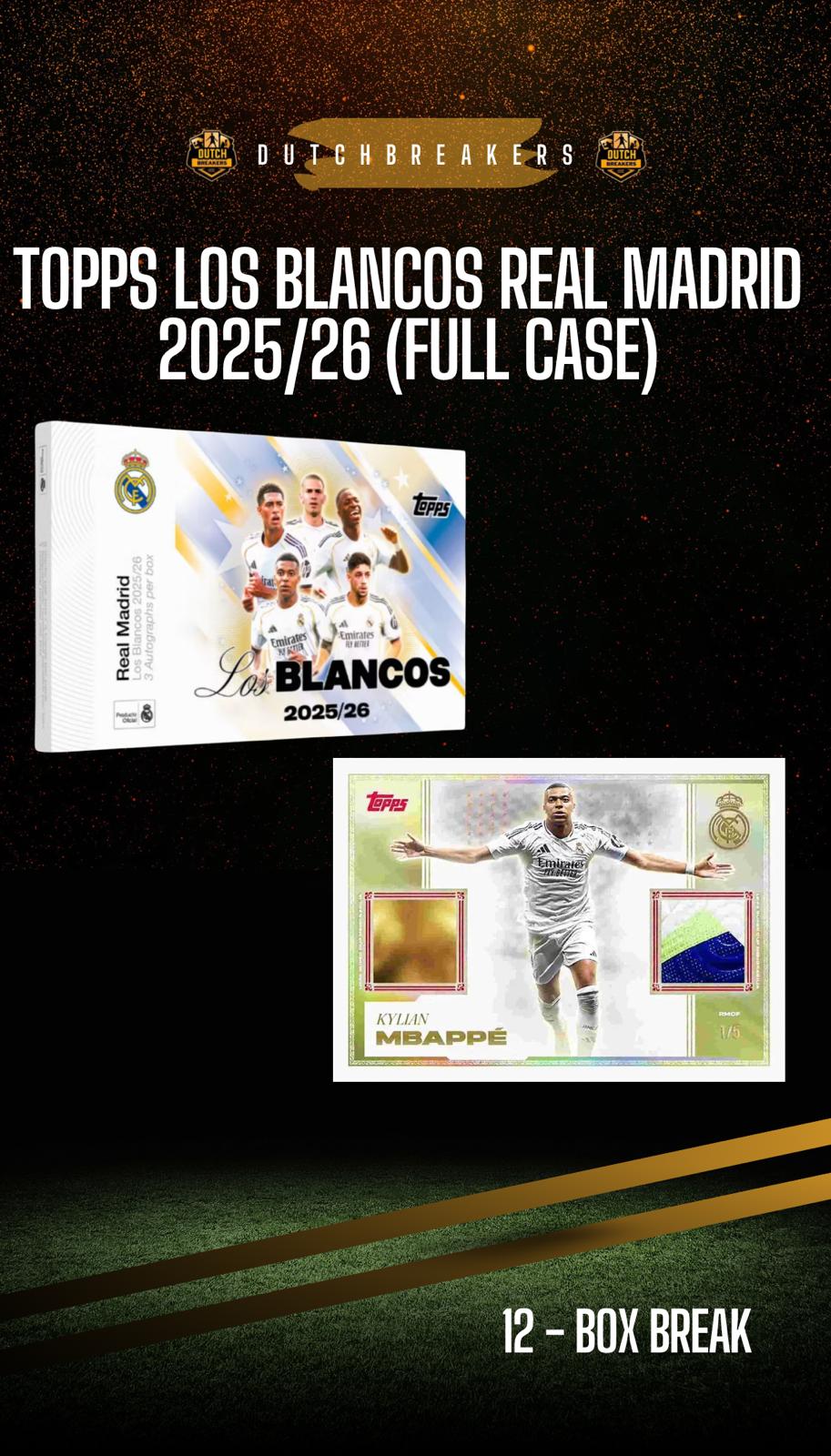 Topps Los Blancos Real Madrid 2025/26 12x (FULL CASE) #176