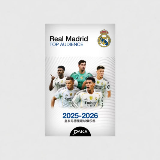 2025-26 Daka Top Audience Real Madrid Blaster Box
