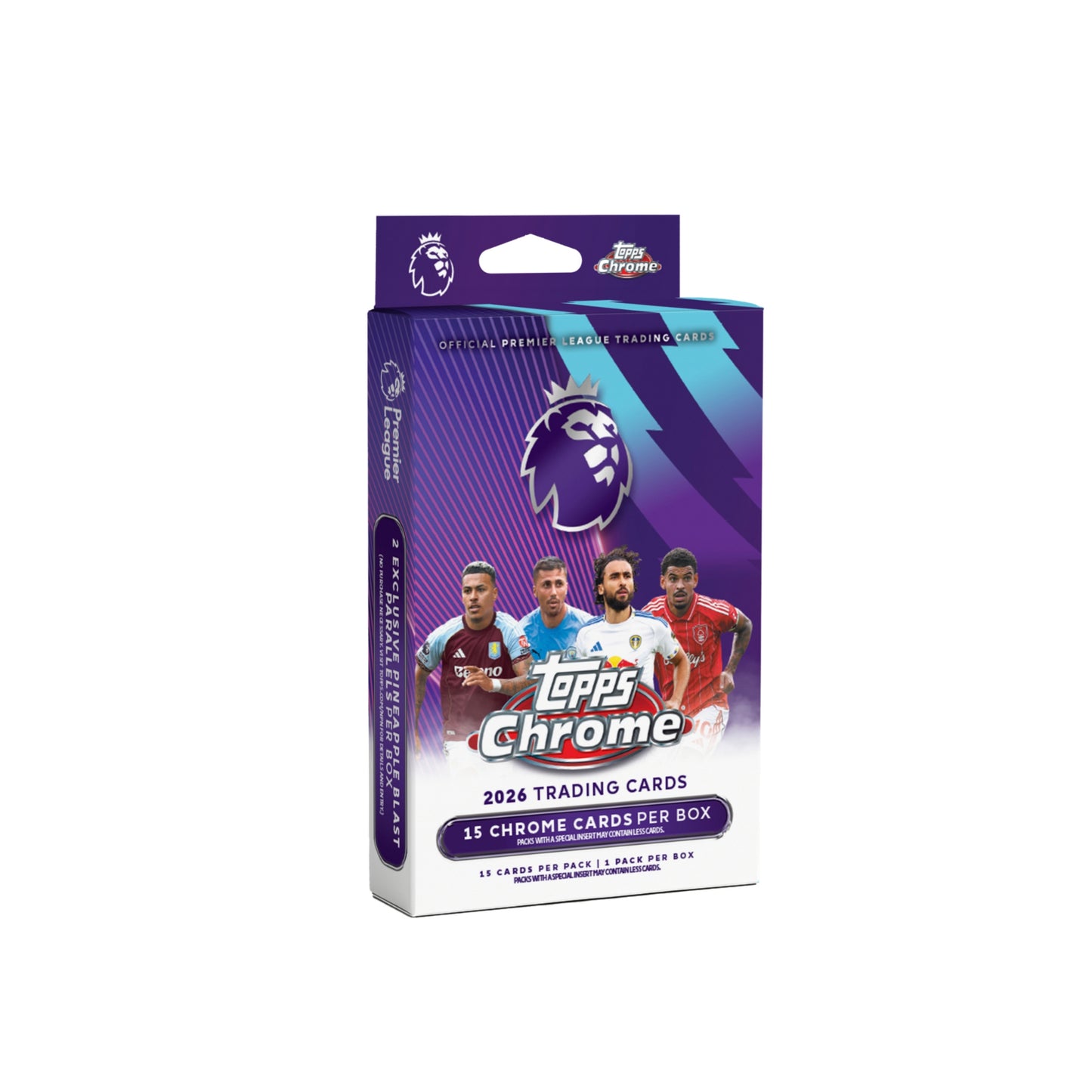 2026 Topps Chrome Premier League - Hanger pack box