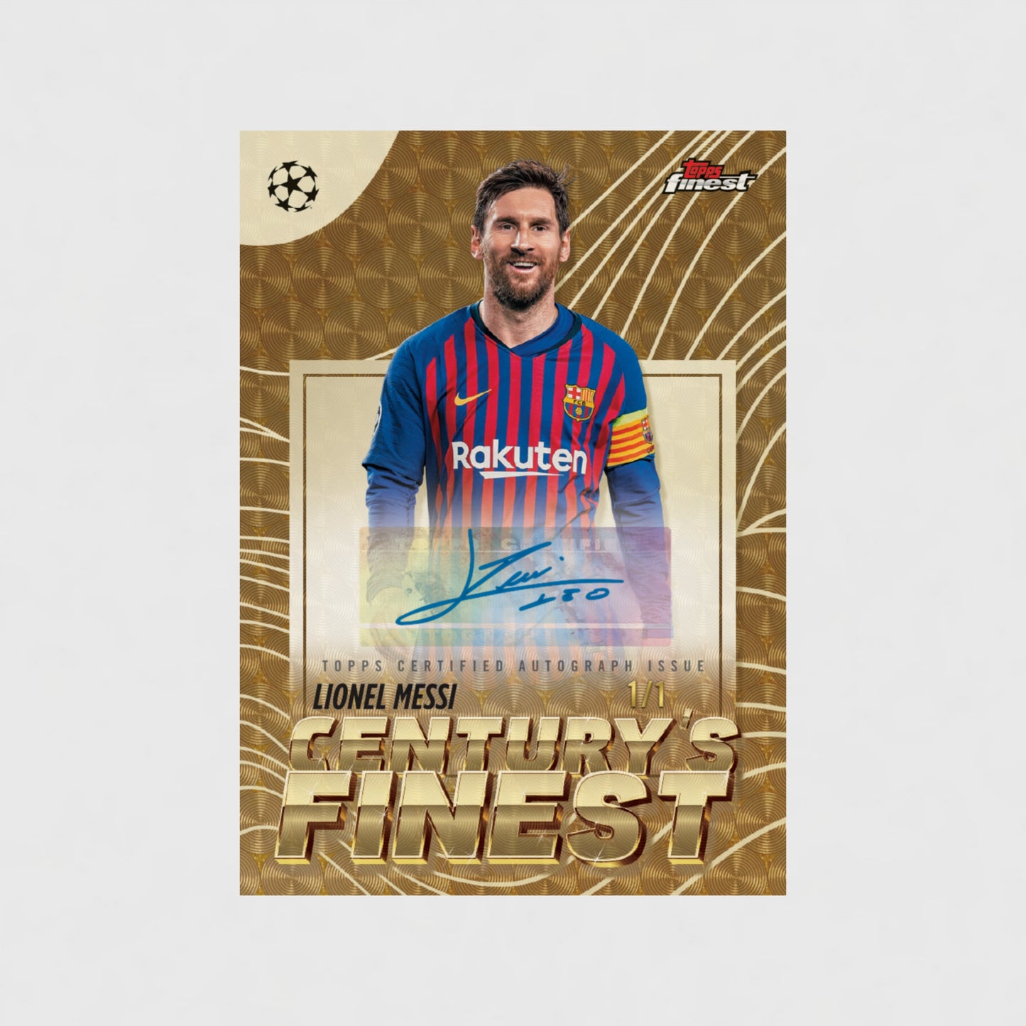 Topps Finest UEFA Club Competitions 2025/26 - Hobby Box