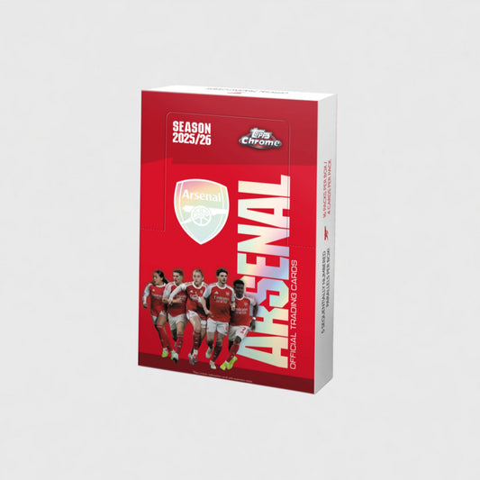 2025-26 Topps Chrome Arsenal Hobby Box