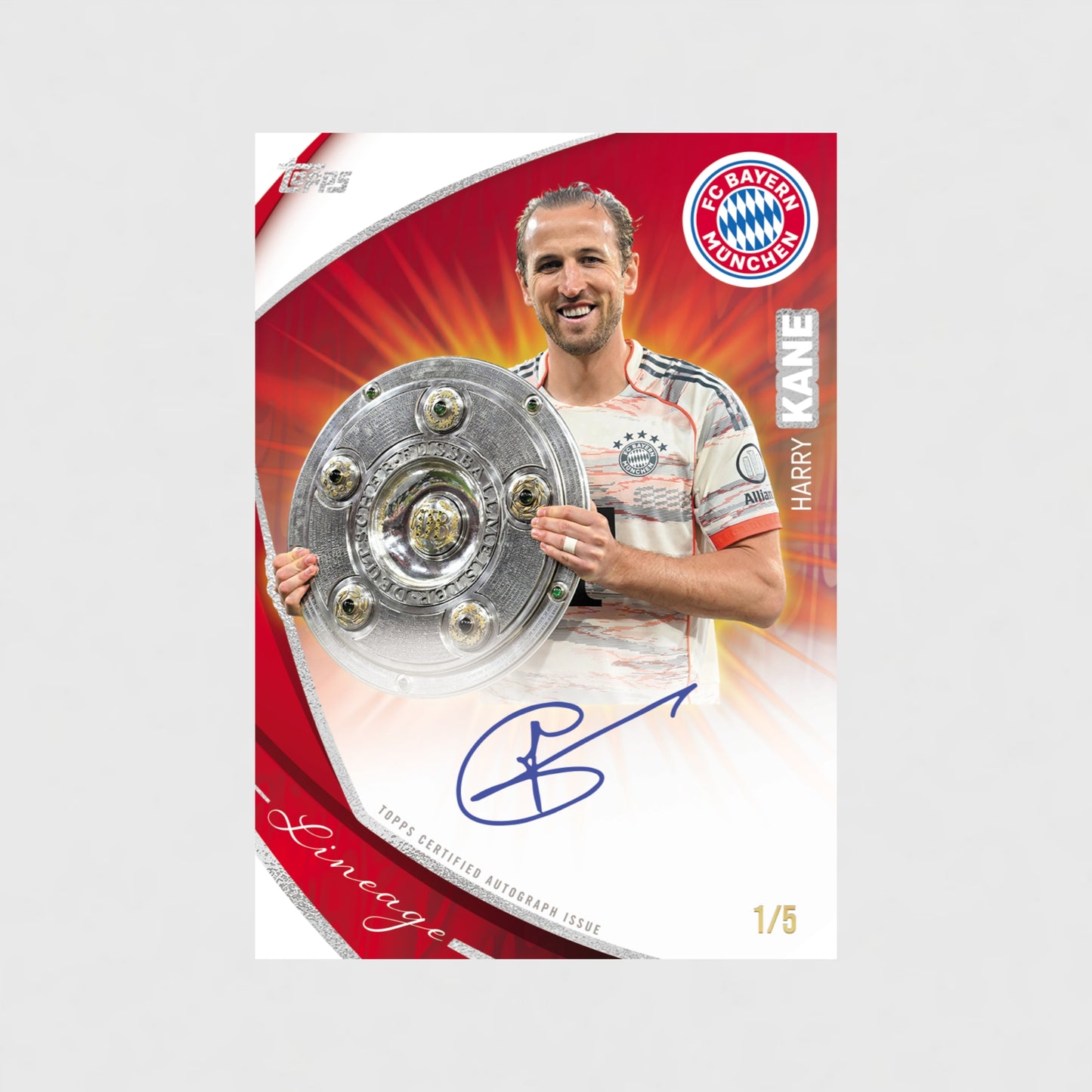 2025-26 Topps Soccer FC Bayern Munich Lineage Hobby Box