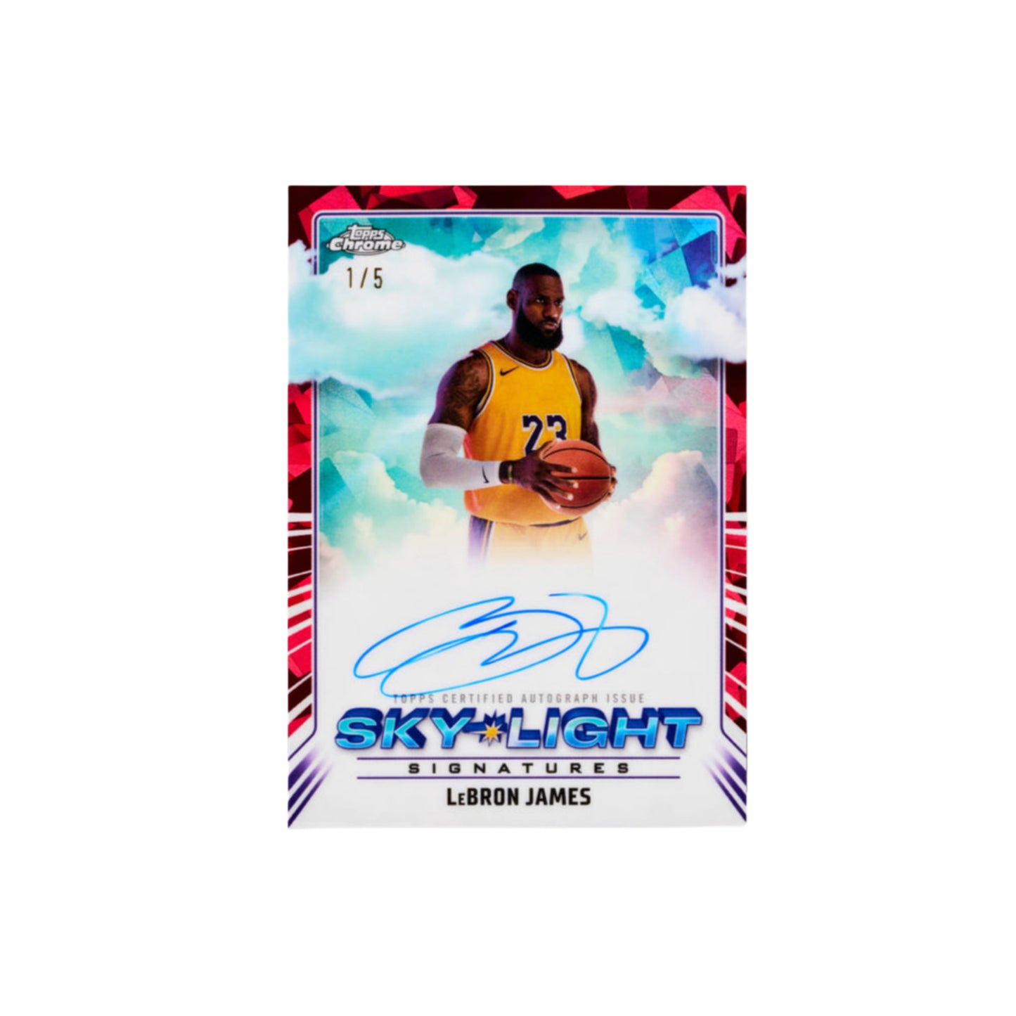 2024-25 Topps Chrome Sapphire Basketball Hobby Box
