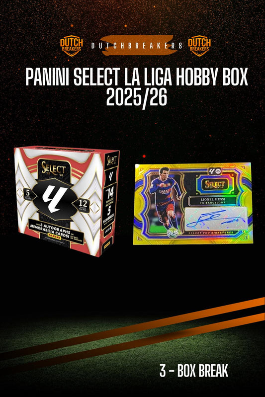 2025/26 Panini Select Soccer La Liga Hobby Box 3x #189