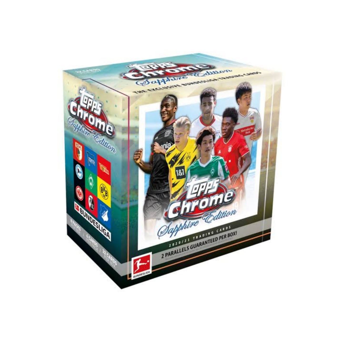 2020-21 Topps Chrome Bundesliga Soccer Sapphire