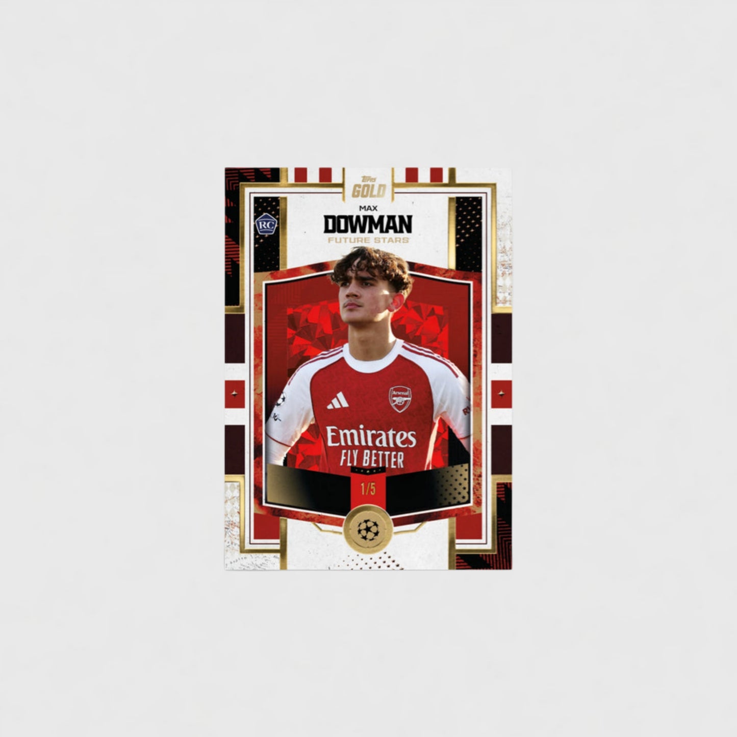 2025-26 Topps Gold UCC Soccer Hobby Box