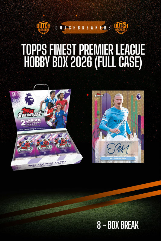 2026 Topps Finest Premier League Hobby Box 8x (FULL CASE) #190