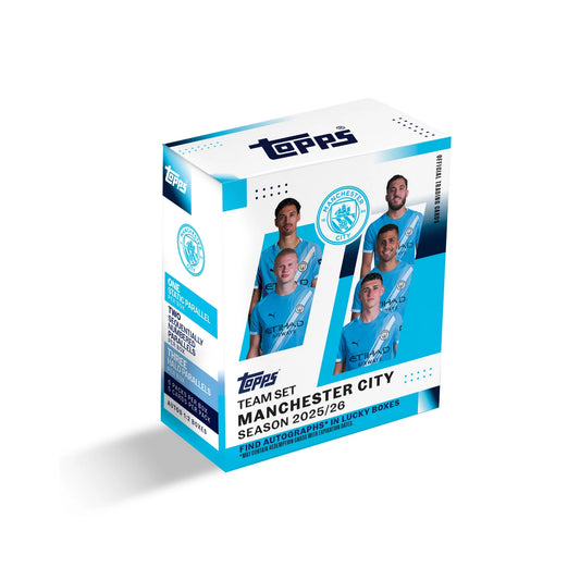 Topps 2025/26 Manchester City Team Set Box