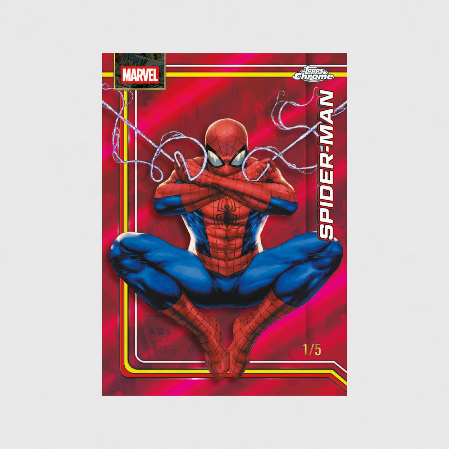 2026 Topps Chrome Marvel Comics Sapphire