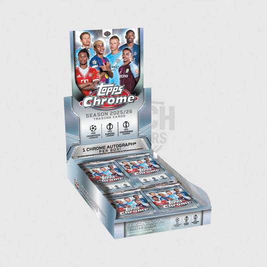 Topps Chrome UEFA Club Competitions 2025-26 - Hobby Box