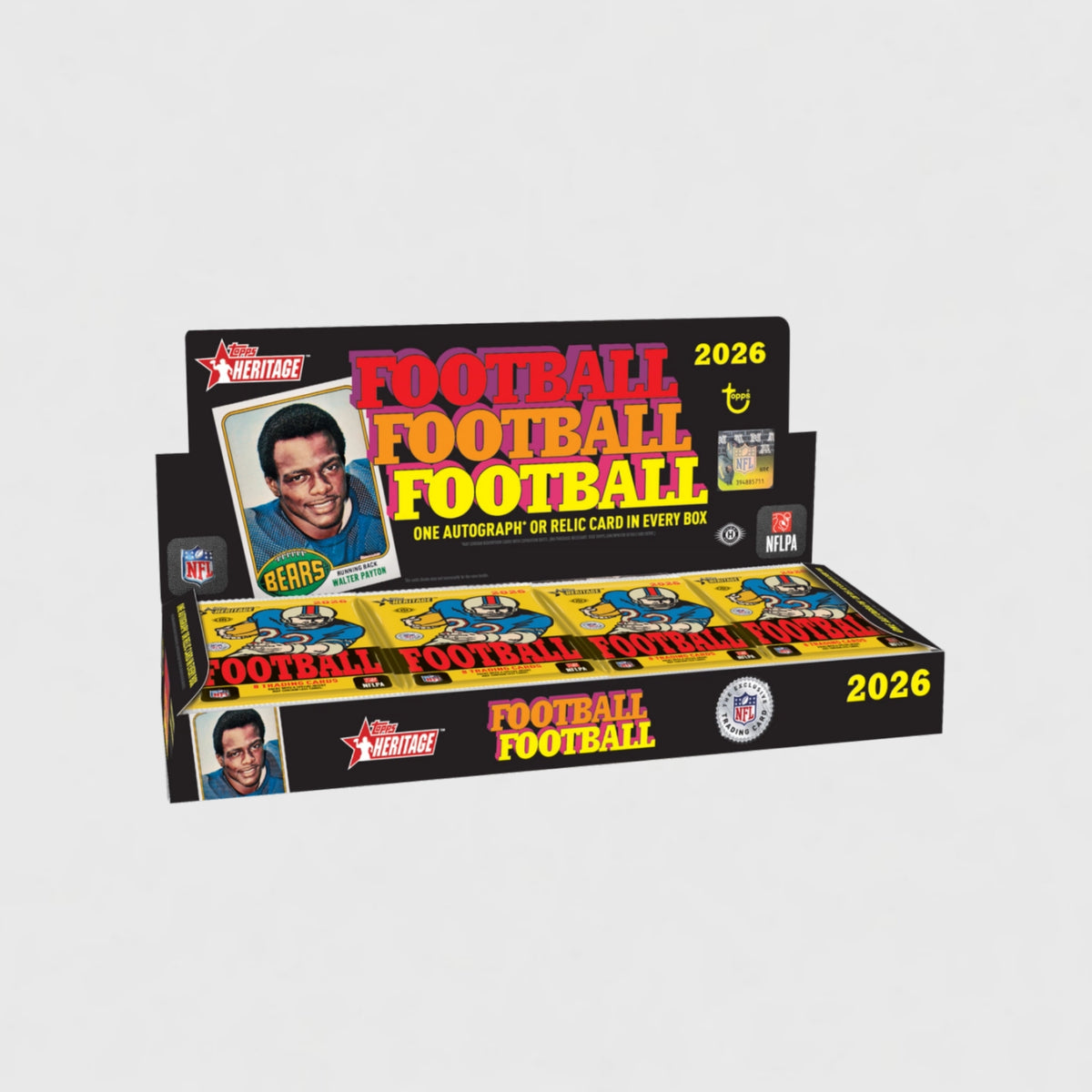 2026 Topps Heritage Football - Hobby Box