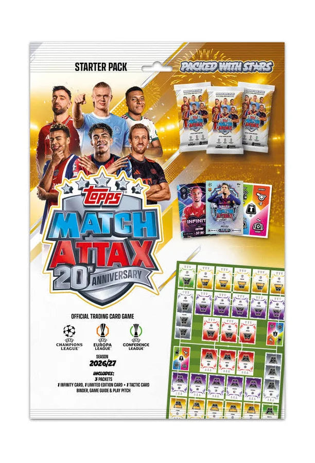 Topps Match Attax UCC 2026/27 Starter Pack